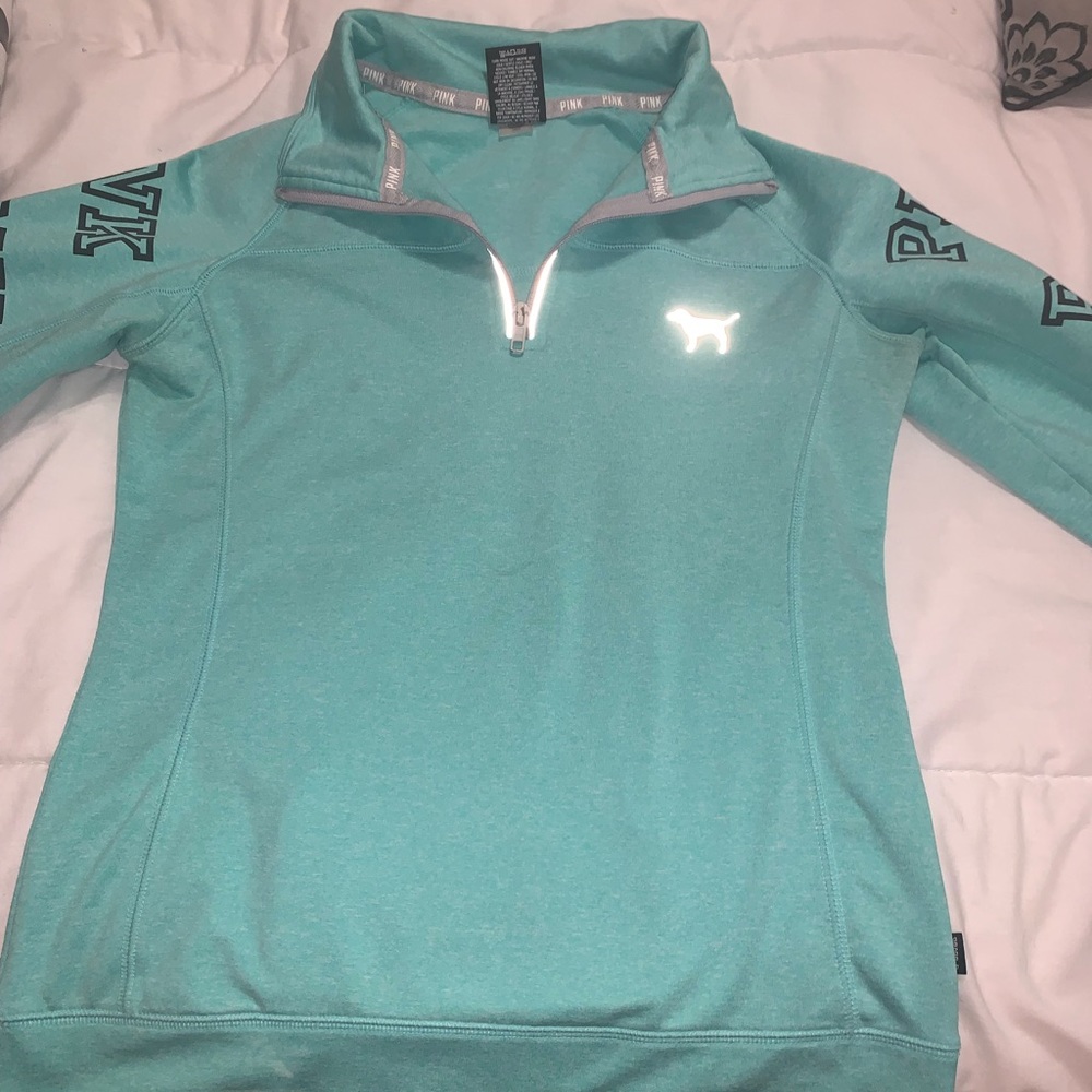 Victoria secret PINK athletic pull over 1/4 zip